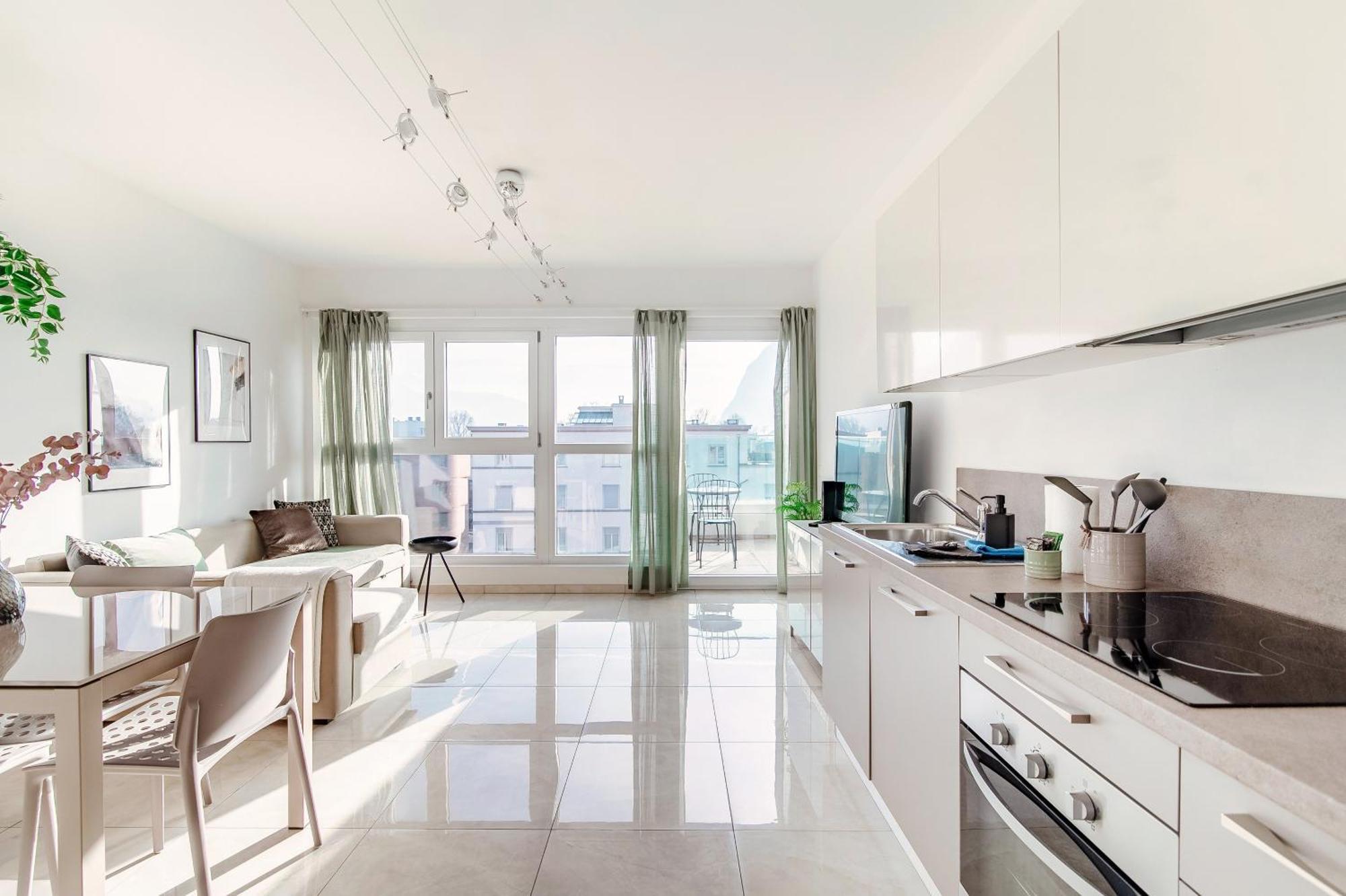 Il Parco 13 By Quokka 360 - Strategic Flat In Lugano Centre Apartment Exterior photo